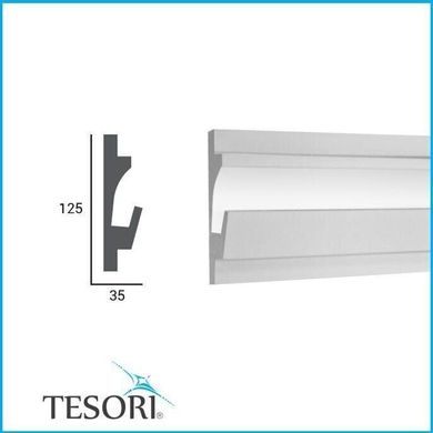 Карниз для LED освещения серия D Tesori KD 401