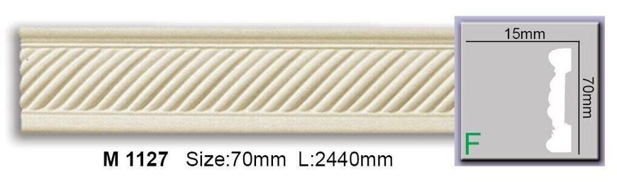 Молдинг с орнаментом полиуретановый Harmony M 1127 (1.20м) Flexi