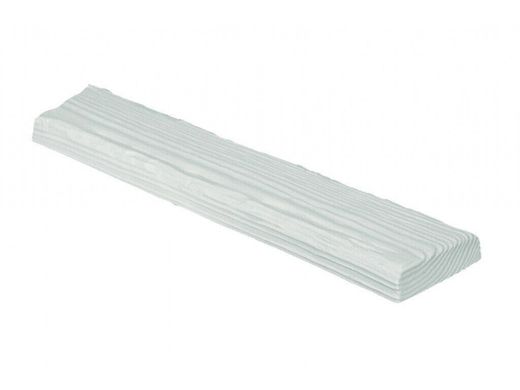 Панель поліуретанова DECOWOOD рустік ET 306 (2м) classic біла 12х3,5