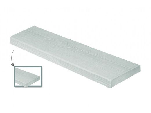 Панель поліуретанова DECOWOOD модерн ET 405 (2м) classic біла 19х3,5