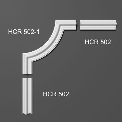 Угловой элемент полиуретановый Garnd Decor HCR 502-1