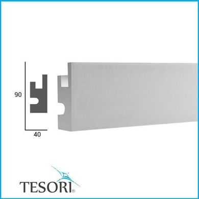 Карниз для LED освітлення серія D Tesori KD 301