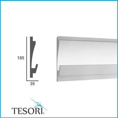 Карниз для LED освещения серия D Tesori KD 406