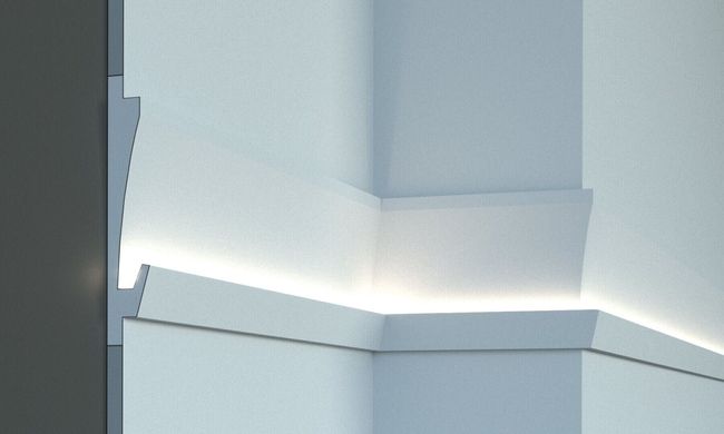 Карниз для LED освещения серия D Tesori KD 406